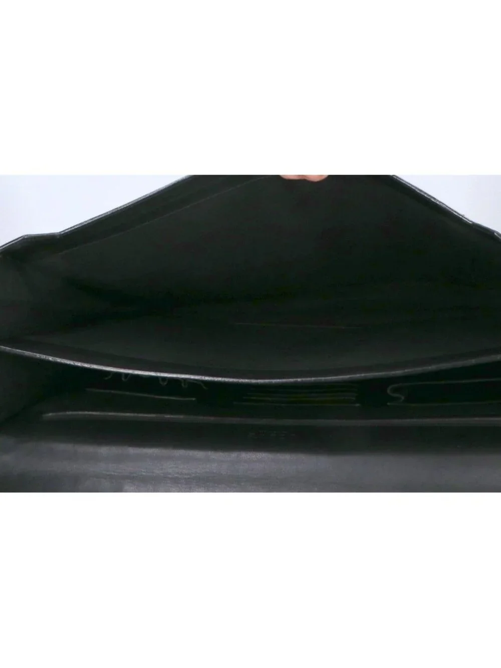 Loewe Anagram Leather Flap Business Briefcase